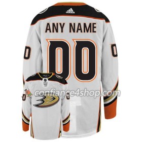 Adidas Maillot de Hockey Anaheim Ducks Personnaliser Blanc Authentic - Homme